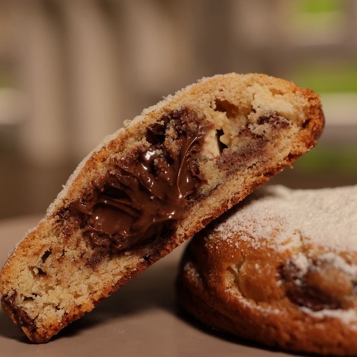 Cookie Baunilha Com Nutella