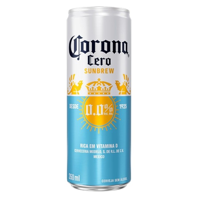 CORONA LATA ZERO 350ML