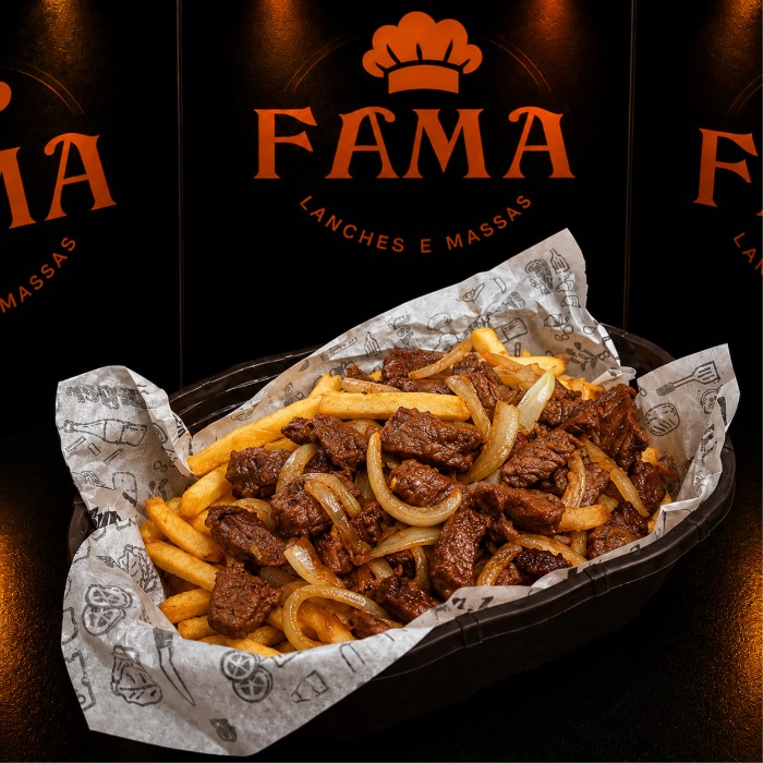 Carne Picadinha e Batata Frita (Caprichada)