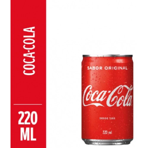 COCA-COLA LATA 220ML MINI